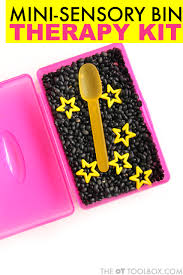 Mini Star Sensory Bin The Ot Toolbox Sensory Bins Creative Activities For Kids Sensory