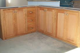 corner unfinished kitchen cabinets