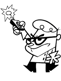 Fun, easy & free to print. Dexter Press Detonator Remote Button Dexters Lab Coloring Page Coloring Home