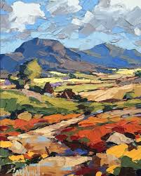 Expression Arts On Instagram Art By Carlaboschart Painting Creativeuprising Fine Abstract Landscape Painting Abstract Art Landscape Landscape Paintings