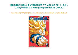 Nessen ressen chō gekisen, lit. Dragon Ball Z Vizbig Ed Tp Vol 06 C 1 0 1 Dragonball Z Vizbig