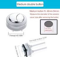 Amazon.com: Botón del tanque de agua del inodoro, botón del ...