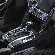Honda Civic Fc5 Fk7 Vites Konsol Kaplama 3 Parca Honda Civic Honda Aksesuarlar