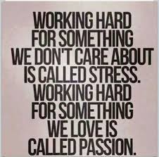 Stress Makes Your Hair Fall Out Passion Gets Your Hair Pulled Only Work Hard For One Healing Progress D Words Quotes To Live By Top Quotes