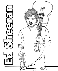 Color by number here is plane color by number for kindergarten, toddlers, and preschoolers. Edward Ed Sheeran Coloring Page Celebrity To Color