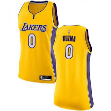 Browse los angeles lakers jerseys, shirts and lakers clothing. Women S Kyle Kuzma Los Angeles Lakers Nike Swingman Yellow Jersey Icon Edition