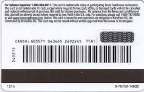 Check spelling or type a new query. Gift Card Texas Roadhouse Texas Roadhouse United States Of America Logo Col Us Tr 004e