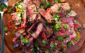 This beef can be used for any recipe calling for strips of beef to be cooked quickly, like beef stroganoff. Cherry Smoked Strip Steak With Cutting Board Sauce Barbecuebible Com