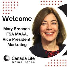 Lonny Meewes, CMO of Canada Life Reinsurance is pleased to announce that  Mary Broesch has joined our team as Vice President, Marketing. "Mary's  experience as a seasoned reinsurance advisor, with…