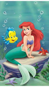 Ariel And Flounder The Little Mermaid Iphone 5 Wallpaper Mermaid Wallpapers Little Mermaid Wallpaper Mermaid Disney