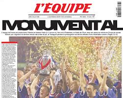 Il est aussi le gérant administratif d'etd. Top 10 Des Meilleures Ventes Du Journal L Equipe Un Seul Intrus Au Milieu De L Equipe De France Sportbuzzbusiness Fr