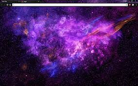 Purple Nebula Google Chrome Theme Nebula Wallpaper Google Themes Cool Galaxy Wallpapers