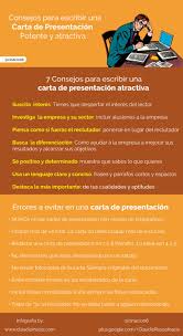 Consejos Para Escribir Una Carta De Presentacion Infografia Cartas De Motivacion Cartas De Presentacion Del Curriculum Carta De Presentacion Laboral
