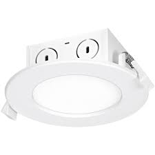 Satco 4 In Direct Wired Ic Rated White 3000k Led Recessed Light Kit The Hardware Store