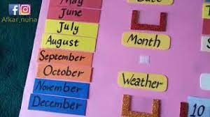 Calendar وسيلة تعليمية تفاعلية باللغة الانجليزية تحت عنوان - YouTube