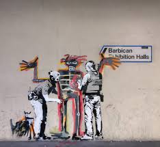 One of the most instantly recognisable artists of our time, the street art produced by the artist known as banksy has captured the imagination of the public. Banksy Basquiat Street Art At The Barbican In London Inspiring City