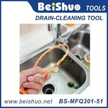 Baking soda is great when it comes to cleaning your pipes because it also washes out the foul stench, but it's not as dangerous as chemical drain cleaners. China 3 Pack Hair Snake Tool Drain Opener Hair Clog Remover Sink Snake For Sewer Kitchen Sink China Hair Snake Tool And Drain Opener Price