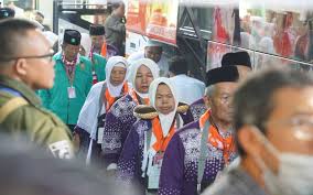 BERNAMA - Indonesia Sends First Group Of Hajj Pilgrims To Saudi Arabia