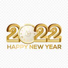 New Year 2022 Fgo Golden 3d Happy New Year 2022 Pxpng