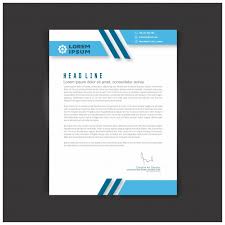 Free Vector Editable Business Letter Template