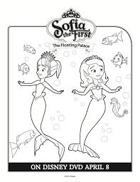 Artistic and realistic mermaid printable coloring pages. Sofia The First Printable Mermaids Coloring Page Mama Likes This