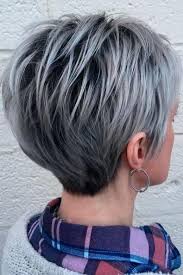 Grey hair color at the top hairs will look good on caucasians due to their skin tone and hair texture. Ash Grey Hair Colour For Short Hair Novocom Top