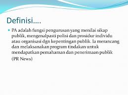 Puan roziah binti abudin, timbalan ketua. Definisi Perhubungan Awam Ppt Video Online Download