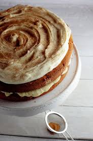 Milk Tart Layer Cake Vanilla Cake With Milk Tart Cream Filling Simply Delicious Recipe Fresh Fruit Recipes Milk Tart Cake Recipes