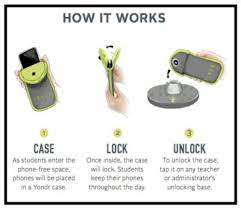 You'll maintain possession of your phone at all times. Phone Free Classrooms Discovery High School