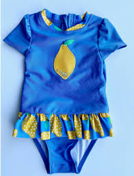 There are 185 lemons bathing suit for sale on etsy, and they cost $44.21 on average. Target Recalls Infant Toddler Girl S One Piece Rashguard Swimsuits Due To Choking Hazard Cpsc Gov