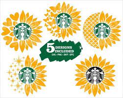 Starbucks Sunflower Svg Sunflower Svg Starbucks Svg Sunflower Butterfly Svg Starbucks Mermid Svg St Butterflies Svg Starbucks Cups Svg