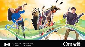 Pictured here are indigenous youth dancing in jingle dresses at a powwow at piapot first nation in southern saskatchewan. National Indigenous Peoples Day Virtual Activities Battlefordsnow