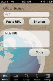 Good Mobile Design Url Shortener Iphone App Has Clear Action Points And Clear Progression Of Actions On The Page Mobile Design Best Mobile Iphone Apps