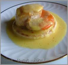 Noix De St Jacques Creme Au Safran Express Mais Raffine Recettes De Cuisine Recette Cuisine
