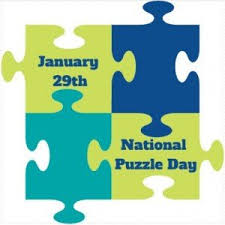 2019 usa tuesday, january 29thnational puzzle day. January Is National Puzzle Month January 29th Is National Puzzle Day