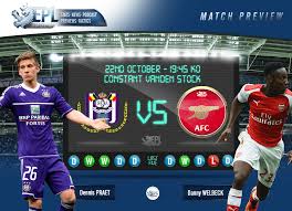 994,505 likes · 13,760 talking about this · 87,104 were here. Rsc Anderlecht V Arsenal Fc Champions League Preview Epl Index Unofficial English Premier League Opinion Stats Podcasts
