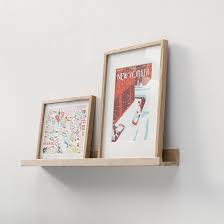 Etagere Porte Cadres En Chene Naturel Fsc Mood Decoclico Etagere Cadres Mood