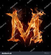Burning flame design element vector illustration. Fire Alphabet Letter M Royalty Free Stock Photo 84007117 Avopix Com