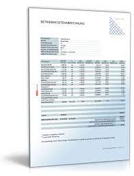 Maybe you would like to learn more about one of these? Betriebskostenabrechnung Tabelle Mit Formeln Zum Download