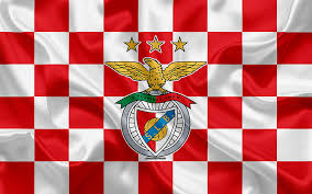 O sport lisboa e benfica, mais conhecido por benfica, foi fundado em 1904. Sl Benfica Logo Creative Art Red And White Checkered Flag Portuguese Football Club Hd Wallpaper Peakpx