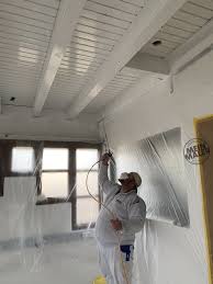 Holzdecken Weiss Lackieren Maler Schwaebisch Hall 02 Holzdecke Weiss Holzdecken Decke