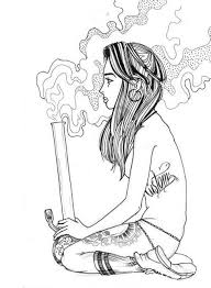 The glass tubes are supported by a black finished metal grid which can be hung against a wall or window. Stoner Girl
