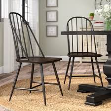 Black Kitchen Dining Chairs You Ll Love In 2020 Wayfair In 2020 Dining Chairs Side Chairs Furniture