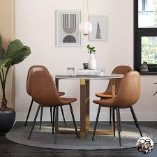 ( 3.9 ) stars out of 5 stars 31 ratings , based on 31 reviews 27 comments Shop Now For The Queer Eye Coltin Upholstered Mid Century Modern Dining Chair Set Of 4 Camel Faux Leather Accuweather Shop