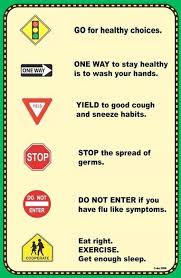 Healthy Highway Poster School Nurse Office School Nurse Office Decorations Nursing School