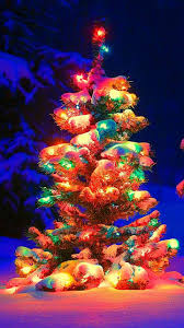 Snowy Christmas Tree Iphone Wallpaper Christmas Phone Wallpaper Wallpaper Iphone Christmas Cute Christmas Wallpaper