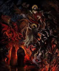 Mitchell Nolte The Apotheosis Of Simon Magus Simon Magus Visionary Art Apocalypse Art