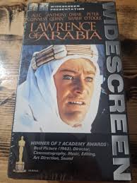 Lawrence of Arabia Sealed VHS Widescreen Presentation Alec Guinness Peter  O'Tool 43396020979| eBay