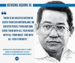 Benigno noynoy aquino iii, the former philippine president who oversaw the fastest period of growth since the 1970s his father, senator and opposition leader benigno aquino jr., was jailed under. Cdn Digital On Twitter Take Note Tomorrow August 21 2020 Is A Special Non Working Holiday Nationwide Pursuant To Republic Act No 9256 Which Declares The Date As Ninoy Aquino Day In Commemoration