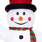 Bałwan dmuchany z lampkami 240cm | ŚwiatGirland.pl